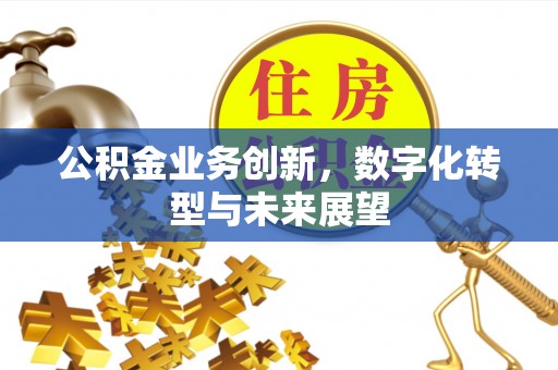 潜江公积金业务创新，数字化转型与未来展望