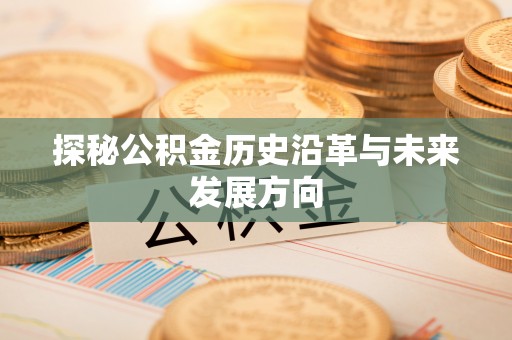 潜江探秘公积金历史沿革与未来发展方向